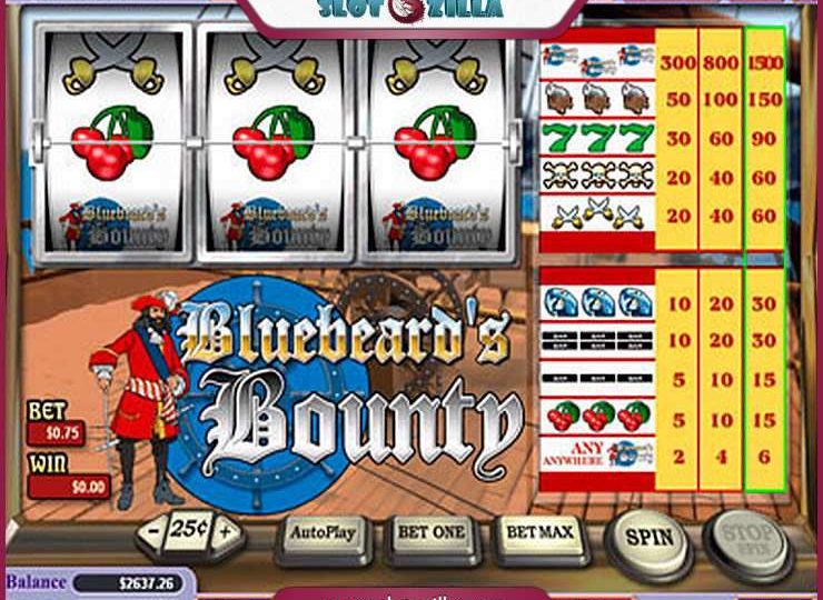 Bluebeard’s Bounty slot